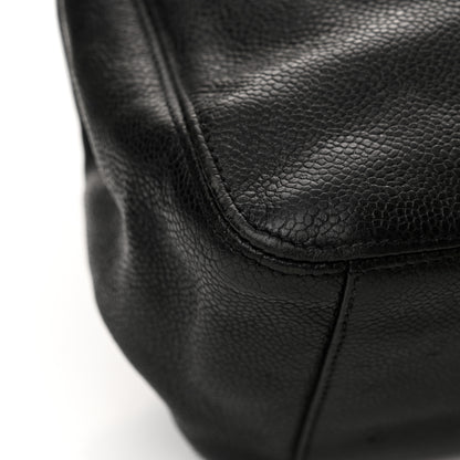 Chanel Caviar Weekender Bag Black 12 of 15