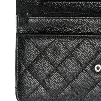 Chanel Caviar Quilted Wallet on Chain WOC Black 12 of 12