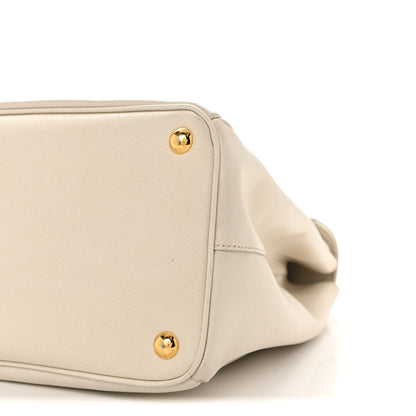 Prada Saffiano Lux Pattina Tote Talco 11 of 14