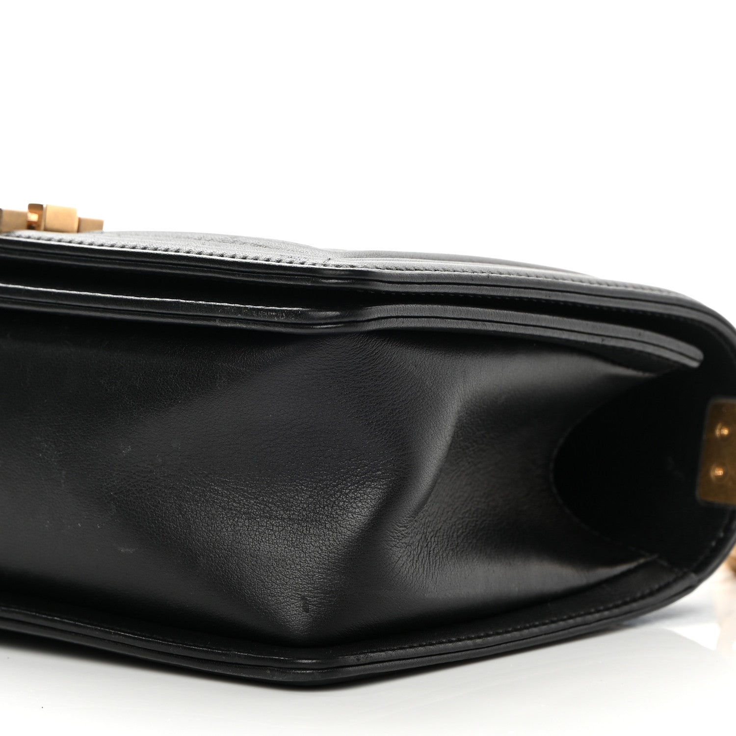 Chanel Lambskin Quilted Medium Boy Flap Black 10 of 19