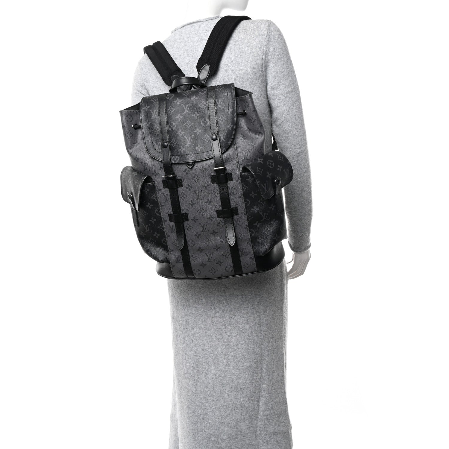 Louis Vuitton Reverse Monogram Eclipse Christopher PM Backpack 2 of 10
