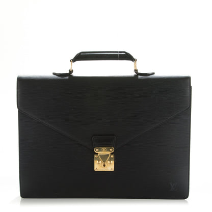 Louis Vuitton Epi Serviette Conseiller Briefcase Black 1 of 6
