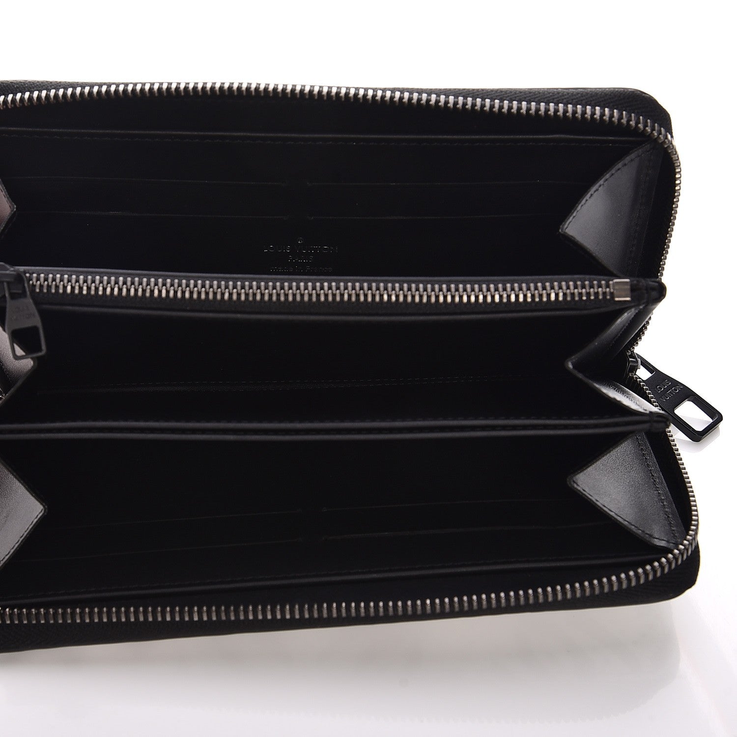 Louis Vuitton Calfskin Graphic Print Zippy Wallet 5 of 6