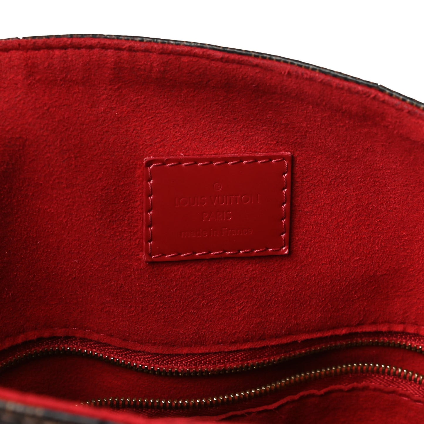 Damier Ebene Caissa Hobo Cherry