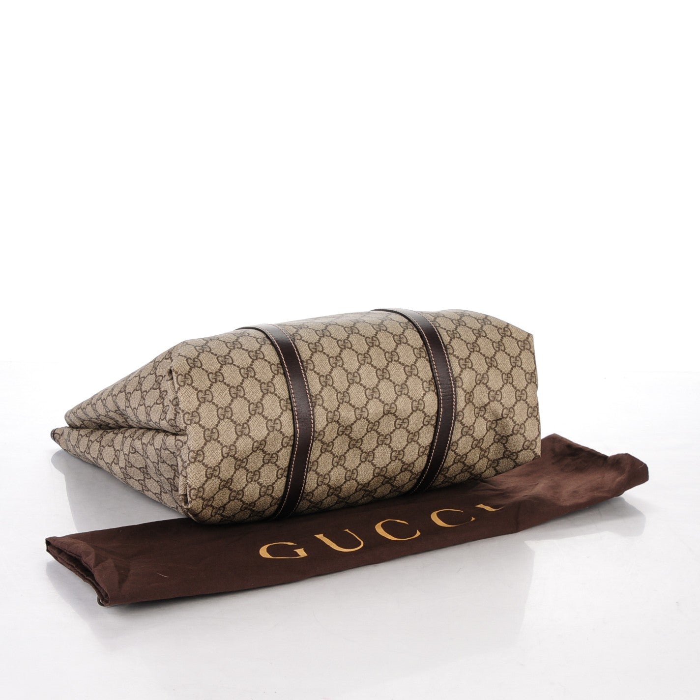 Gucci GG Plus Monogram Joy Vertical Tote Dark Brown 4 of 7