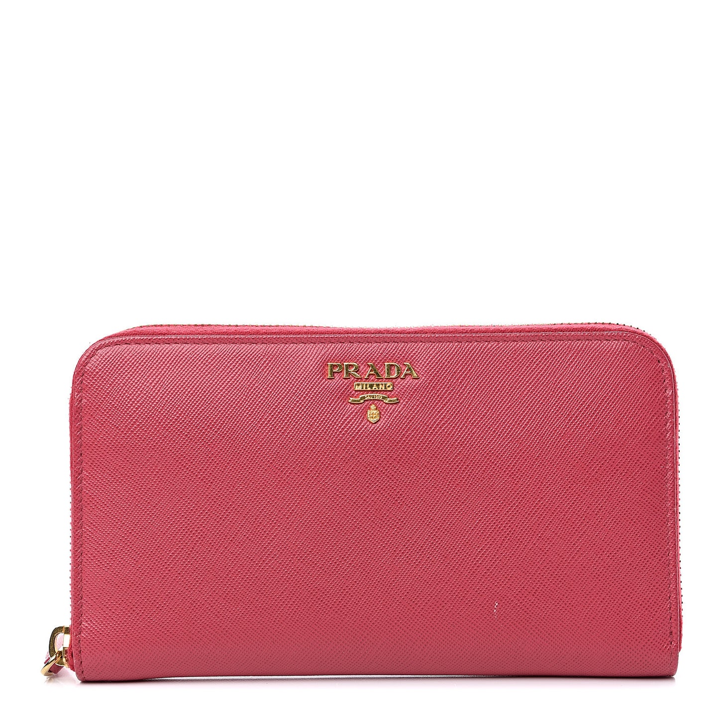 Saffiano Zip Around Wallet Peonia