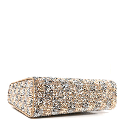 Bulgari Calla Crystal Serpenti Duo Top Handle Bag Gold Silver 4 of 10