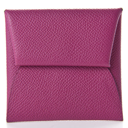 Hermes Epsom Bastia Coin Purse Rose Pourpre 9 of 10