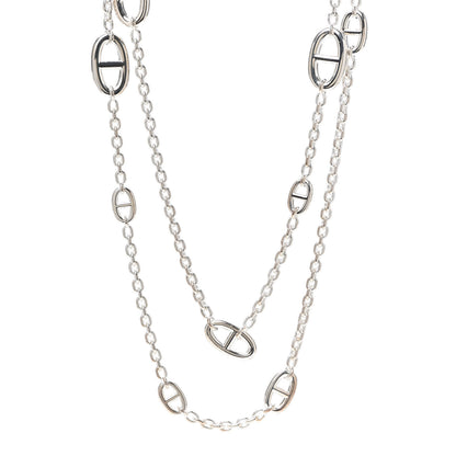 Hermes Sterling Silver Farandole Necklace 120 1 of 5