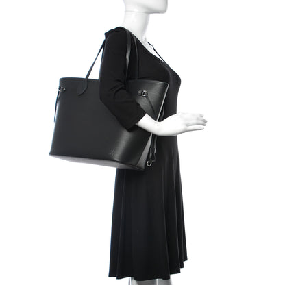 Louis Vuitton Epi Neverfull MM Black 2 of 9