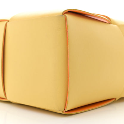 Bottega Veneta Nappa Maxi Intrecciato Medium Arco Tote Butter Tangerine Gold 10 of 14