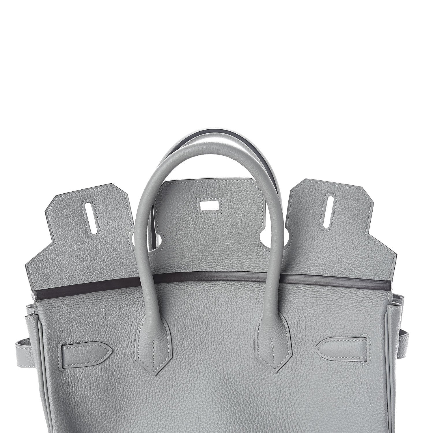 Hermes Togo Birkin 30 Gris Mouette 15 of 33