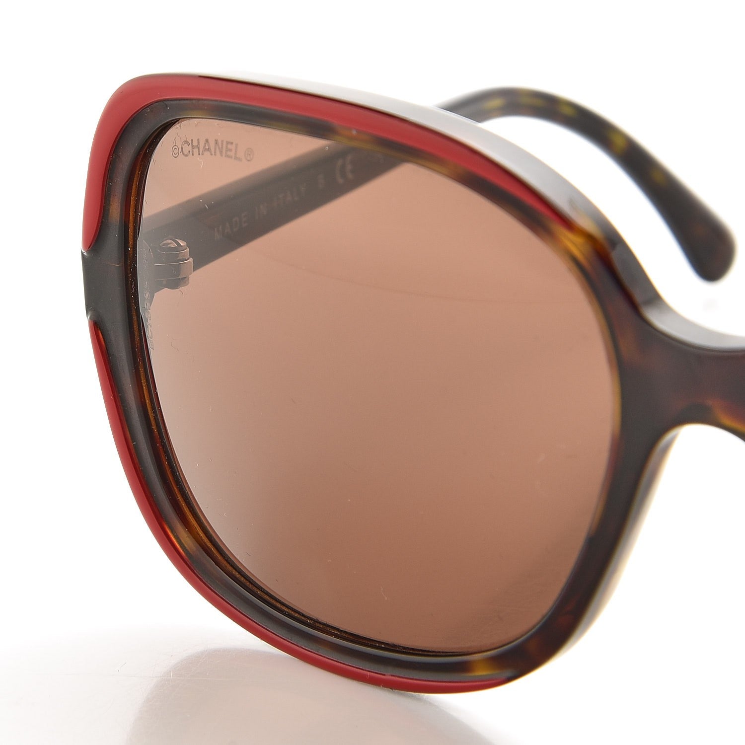 Chanel Sunglasses 5319-A Black Red | 8 of 10