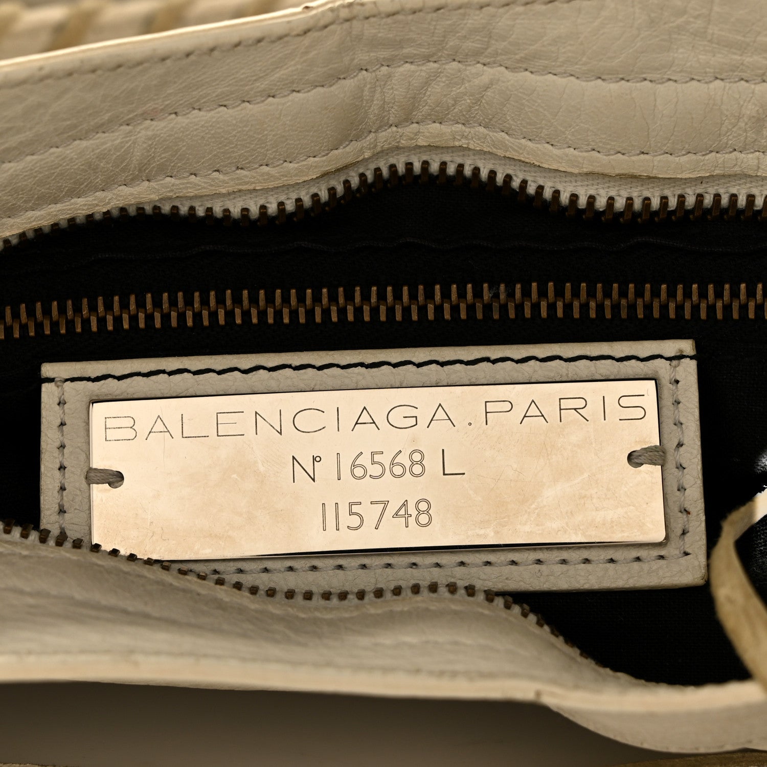 Balenciaga Agneau Classic Hardware City White 6 of 16