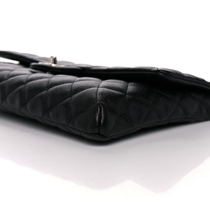 Chanel Caviar Quilted Flap Clutch Black 9 of 11