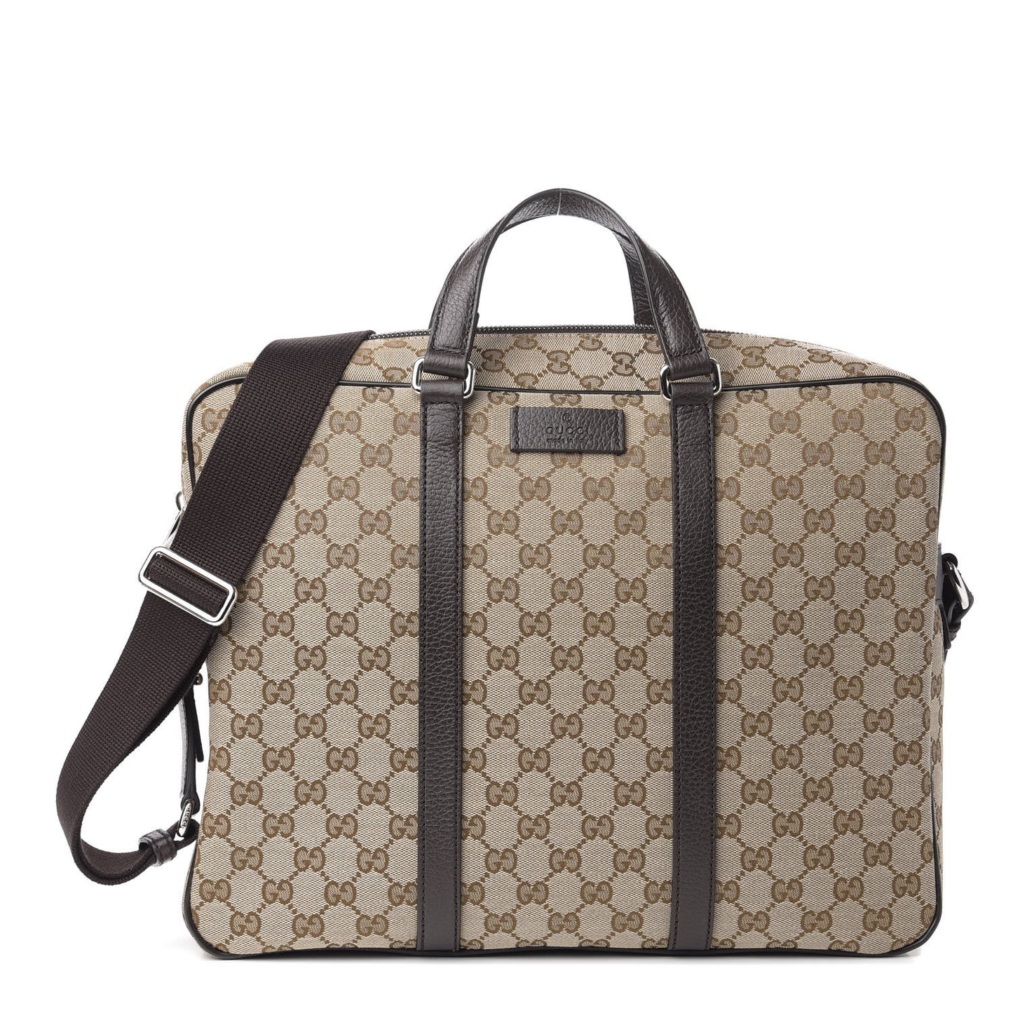 Monogram Briefcase Dark Brown