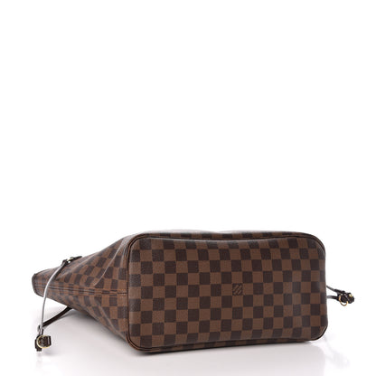 Louis Vuitton Damier Ebene Neo Neverfull MM Rose Ballerine 5 of 18