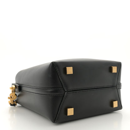 Saint Laurent Shiny Calfskin Le 37 Mini Bucket Bag Black 4 of 11