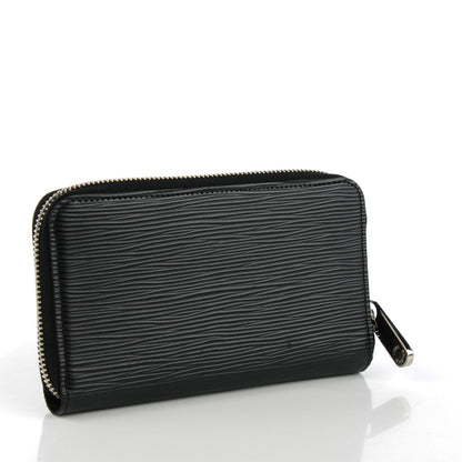 Louis Vuitton Epi Zippy Compact Wallet NM Black 3 of 7