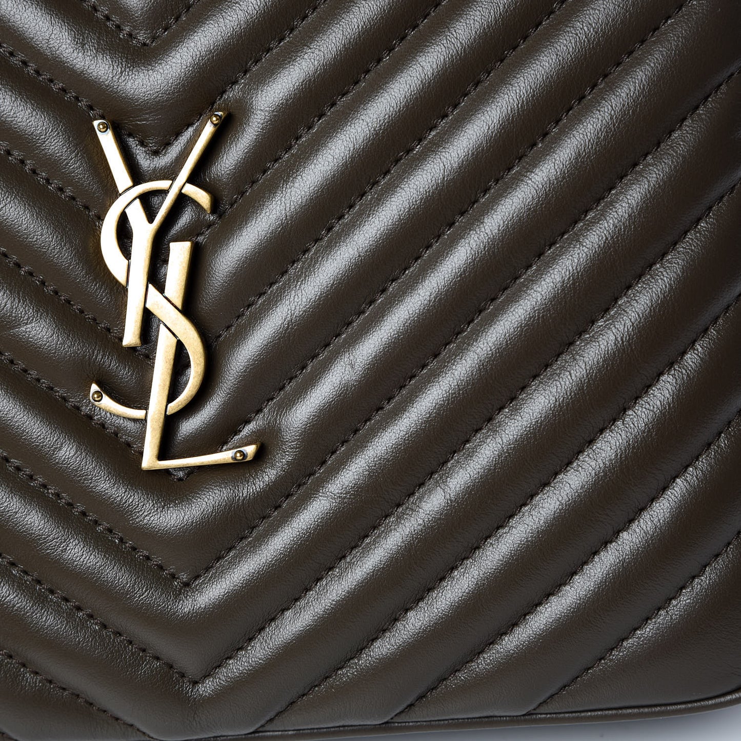 Calfskin Matelasse Monogram Lou Camera Bag Faggio