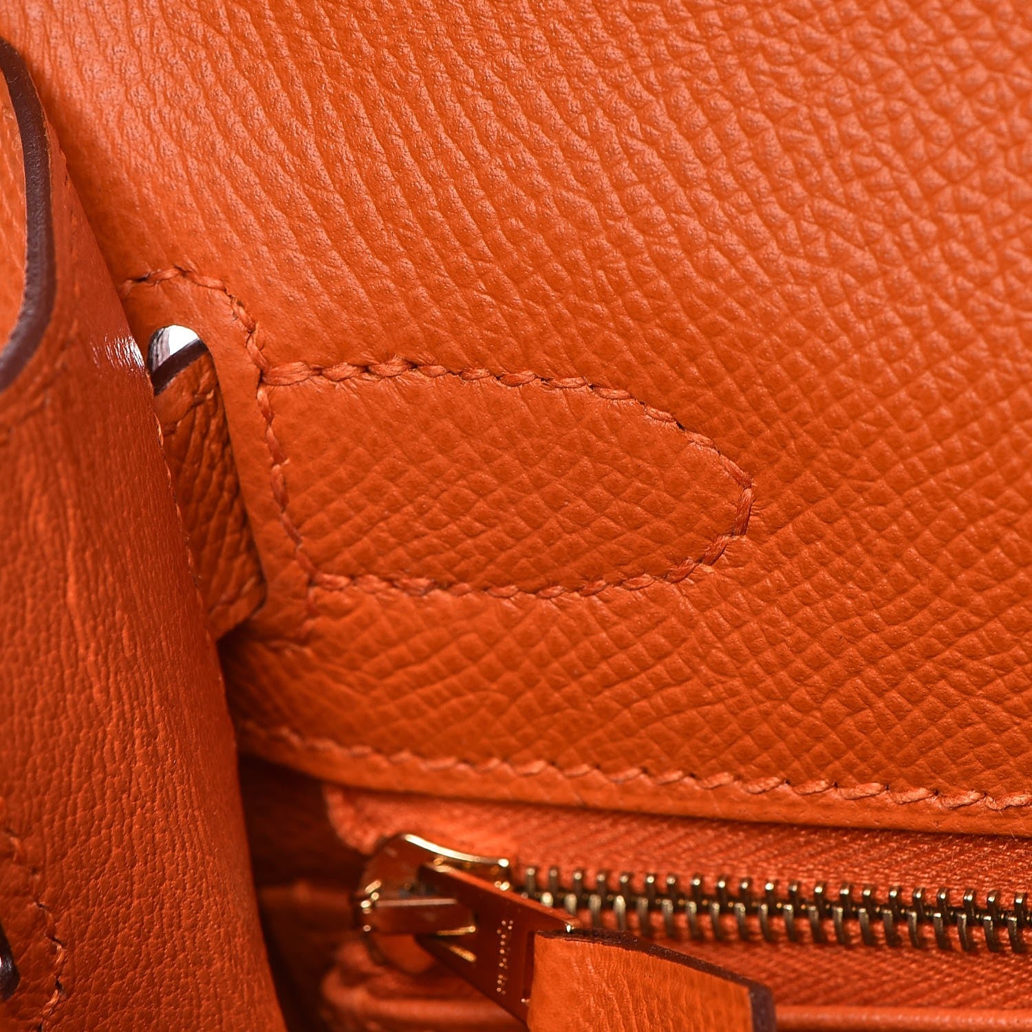 Hermes Epsom Kelly Sellier 28 Orange 12 of 33