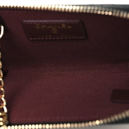 Chanel Caviar Quilted Zipped Key Holder Case Black 5 of 8