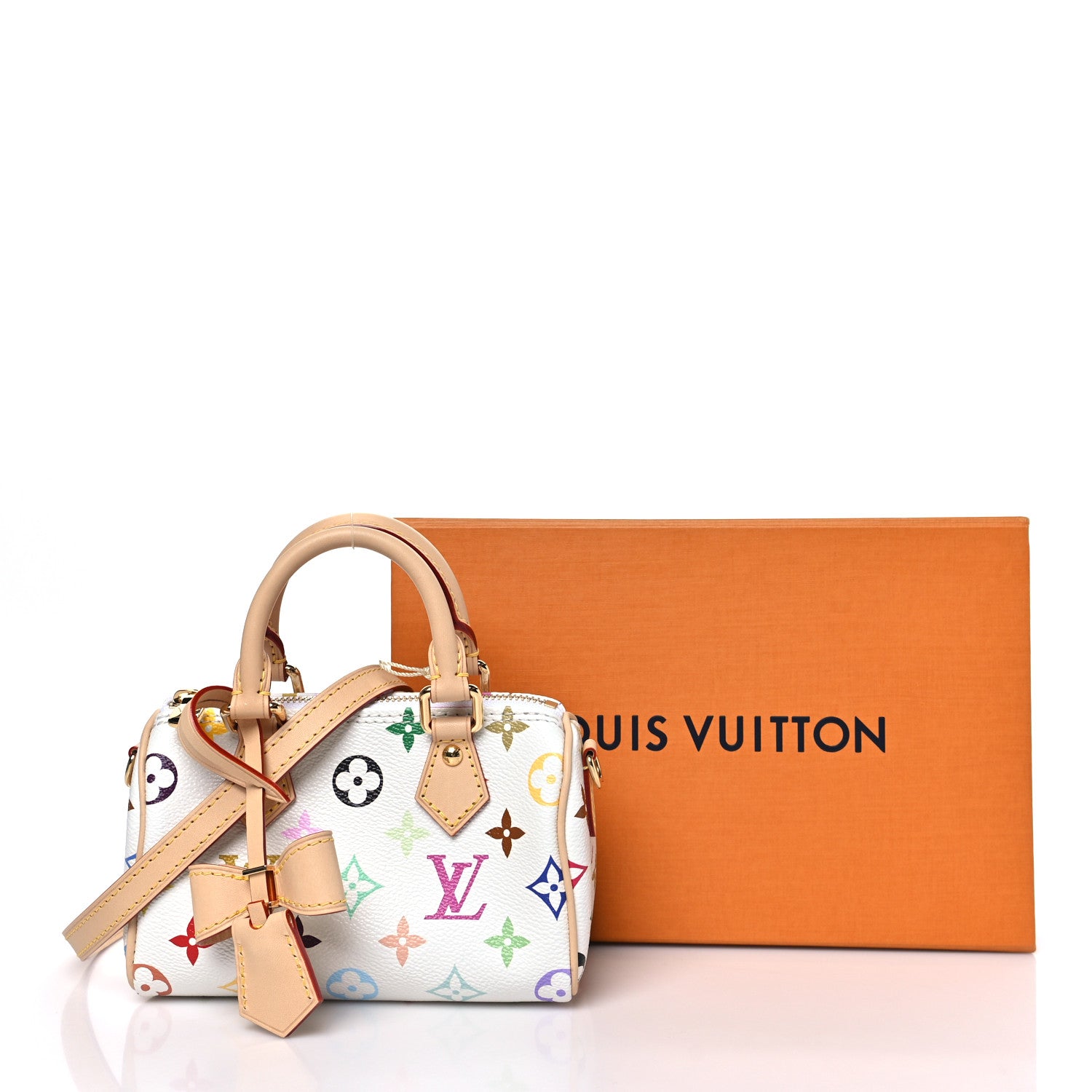 Louis Vuitton LV X TM Monogram Multicolor Nano Speedy White 10 of 10
