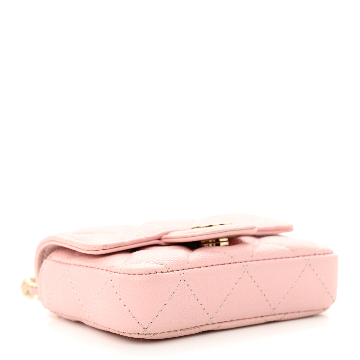 Chanel Caviar Quilted Mini Chain Belt Bag Light Pink 4 of 13