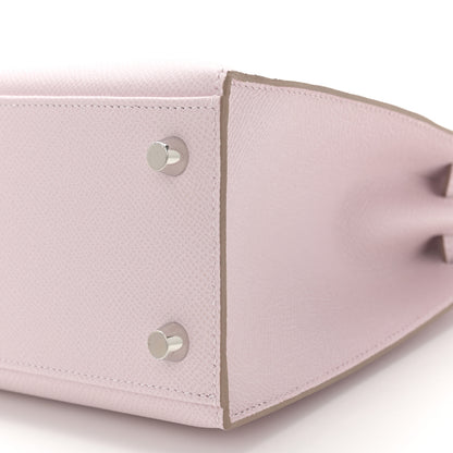 Hermes Epsom Kelly Sellier 25 Mauve Pale 10 of 11