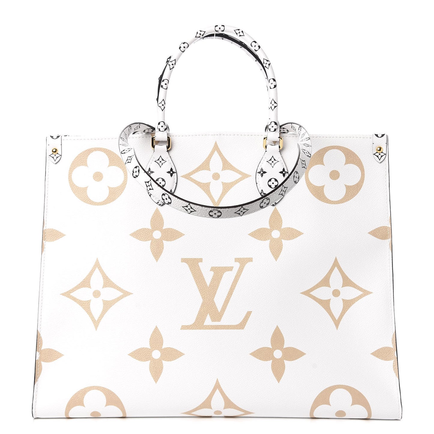 Monogram Giant Onthego GM Kaki Beige