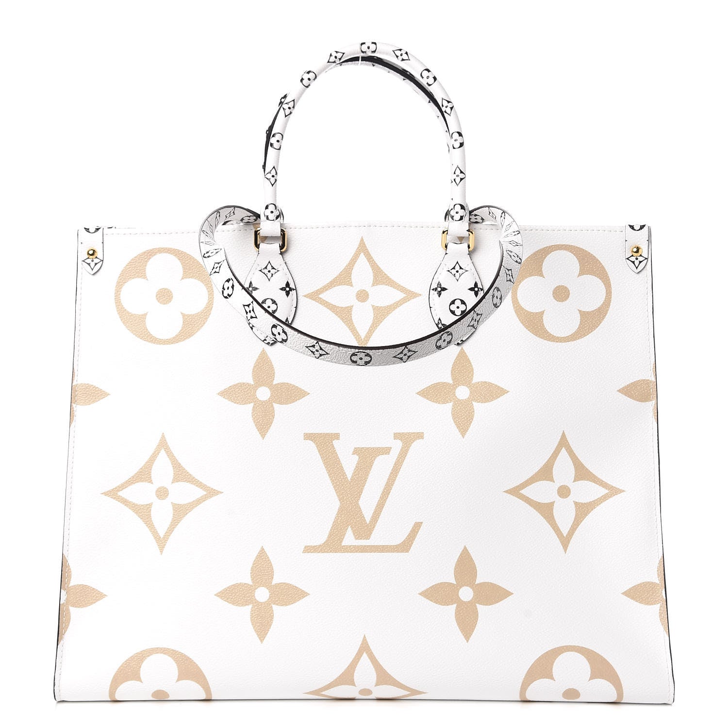 Louis Vuitton Monogram Giant Onthego GM Kaki Beige 1 of 9