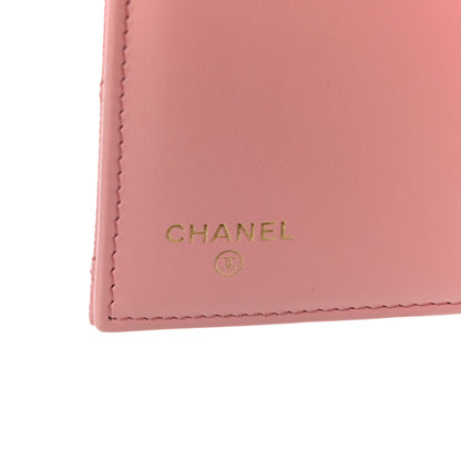 Chanel Caviar Quilted Medium Flap Wallet Pink 6 of 12