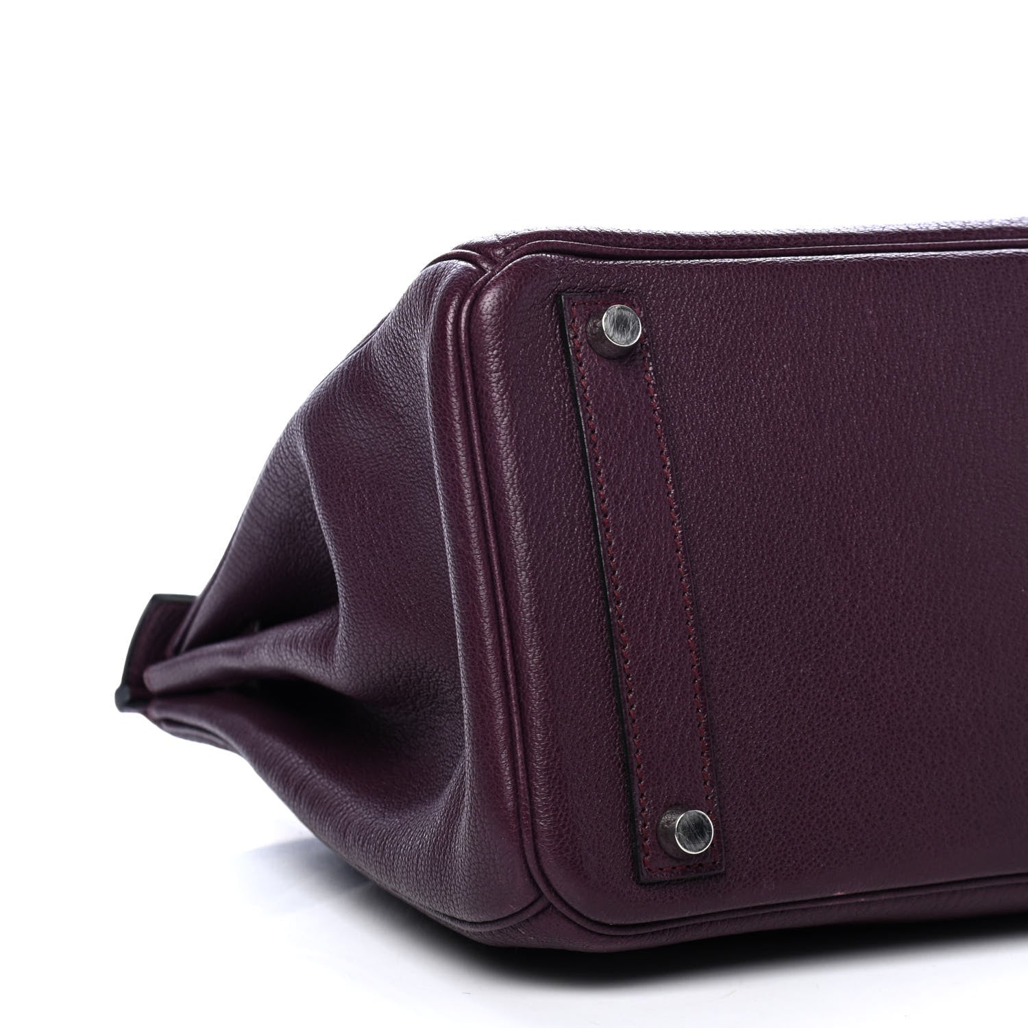 Hermes Chevre Mangalore HAC Birkin 32 Raisin 7 of 9