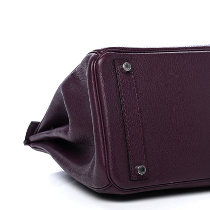 Hermes Chevre Mangalore HAC Birkin 32 Raisin 7 of 9