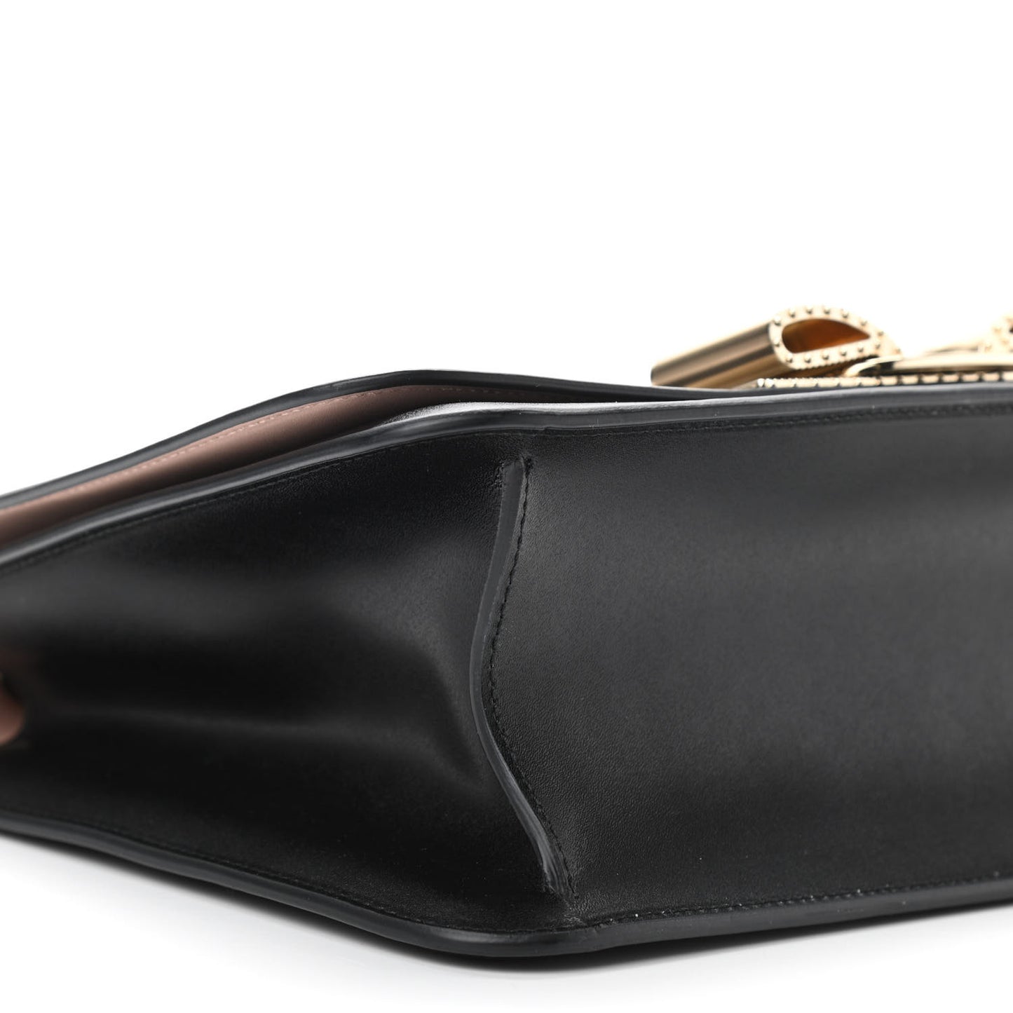 Calfskin Vara Crossbody Bag Black Bonbon