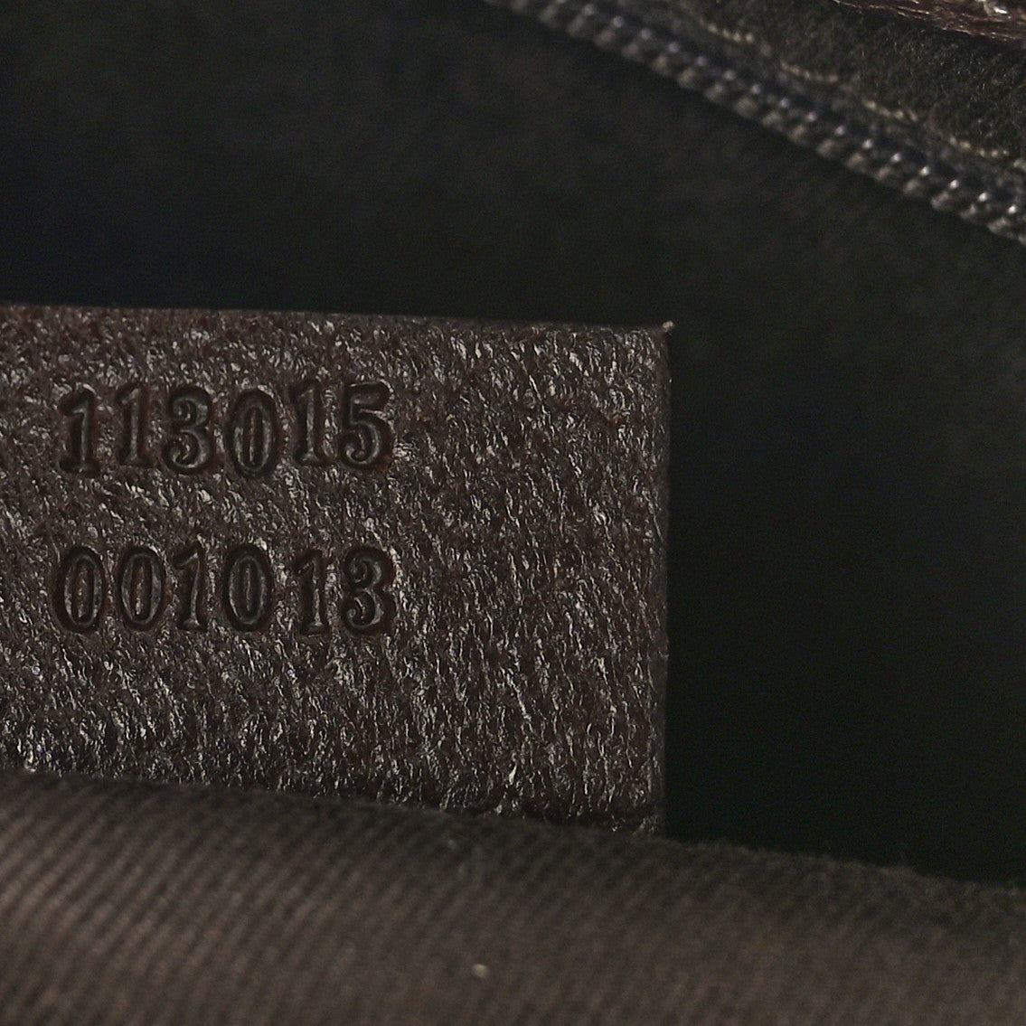 Monogram Shoulder Bag Dark Brown