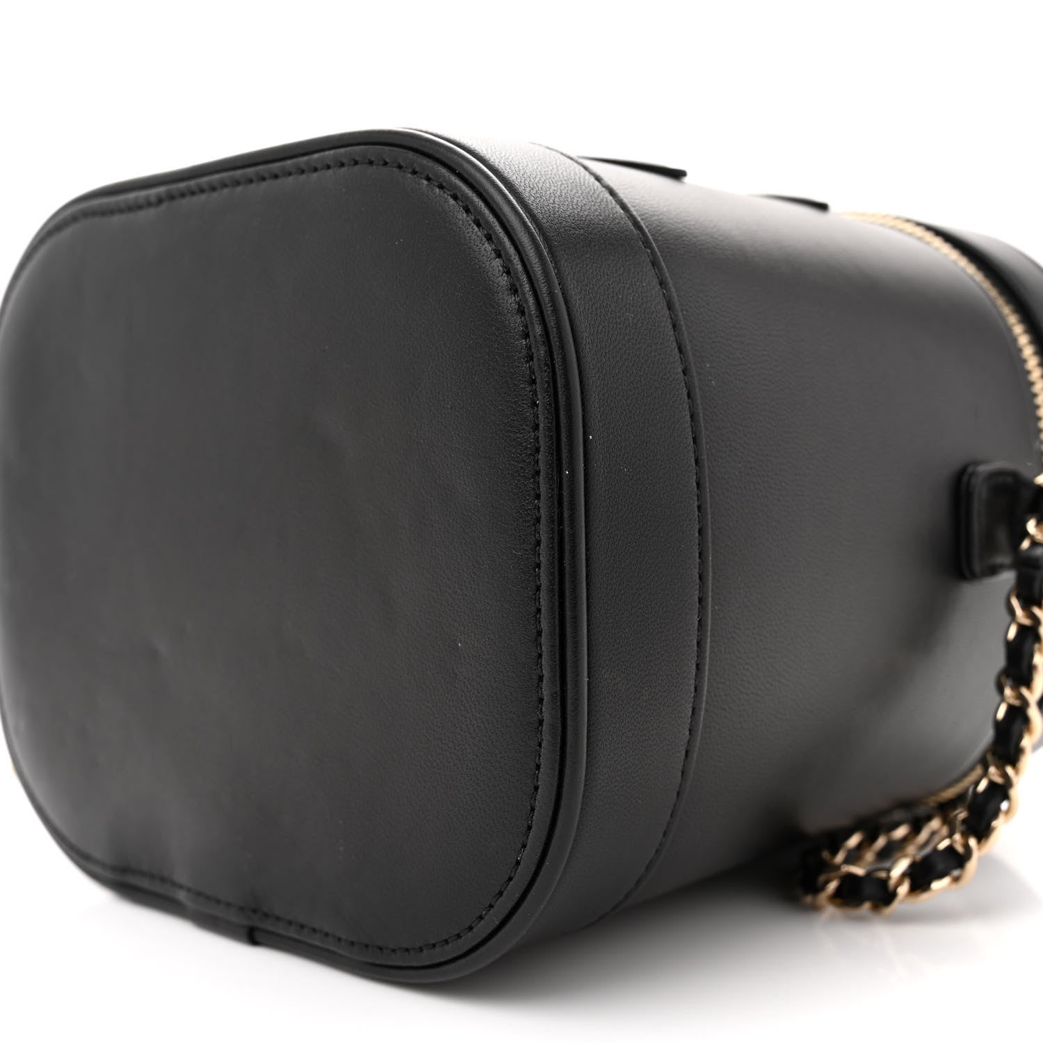 Chanel Lambskin Timeless Vanity Cosmetic Case Black 10 of 13