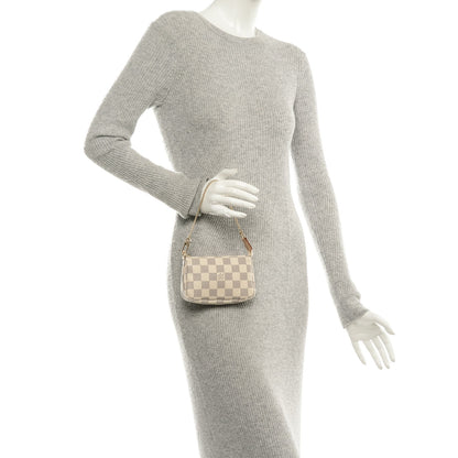 Louis Vuitton Damier Azur Mini Pochette Accessories 2 of 7