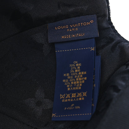Louis Vuitton Monogram Jacquard Cap M Grey 5 of 11