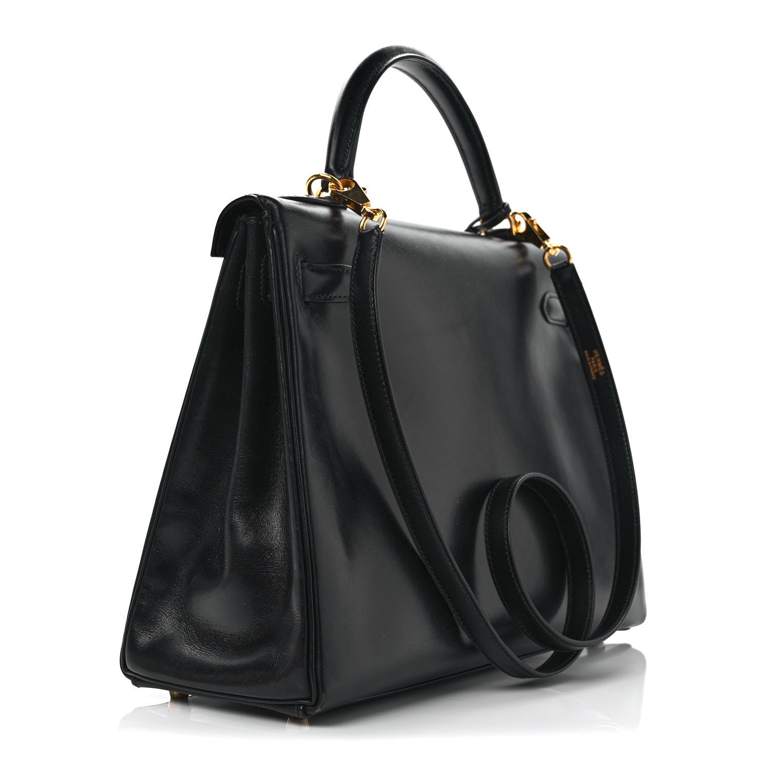 Hermes Box Kelly Retourne 32 Black 2 of 9