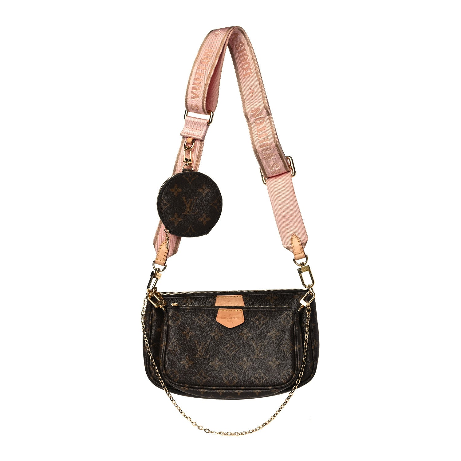 Louis Vuitton Monogram Multi Pochette Accessories Rose Clair 1 of 11