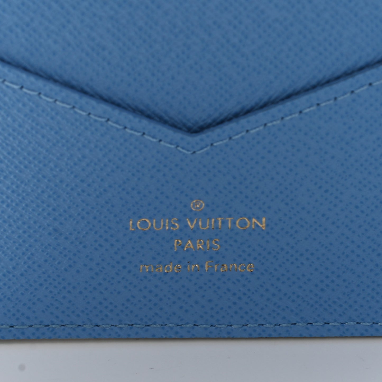 Monogram 2021 Christmas Animation China Passport Cover Myosotis Blue
