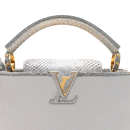 Louis Vuitton Taurillon Snakeskin Capucines BB 7 of 11