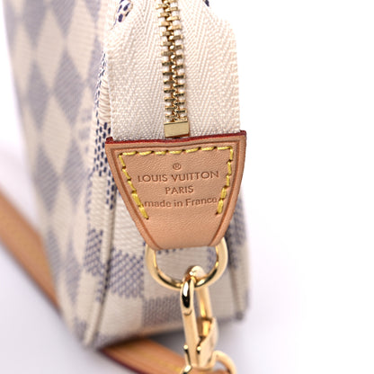 Louis Vuitton Damier Azur Pochette Accessories NM 6 of 10