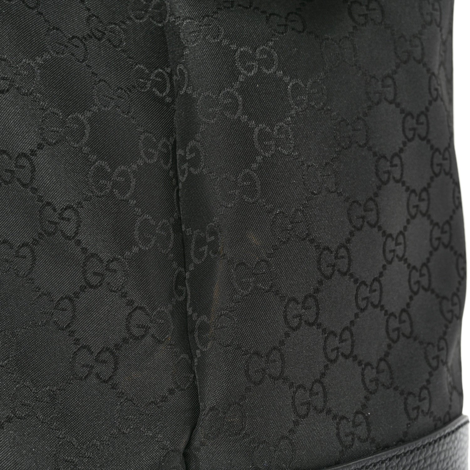 Gucci Nylon Monogram XL Duffle Bag Black 13 of 13