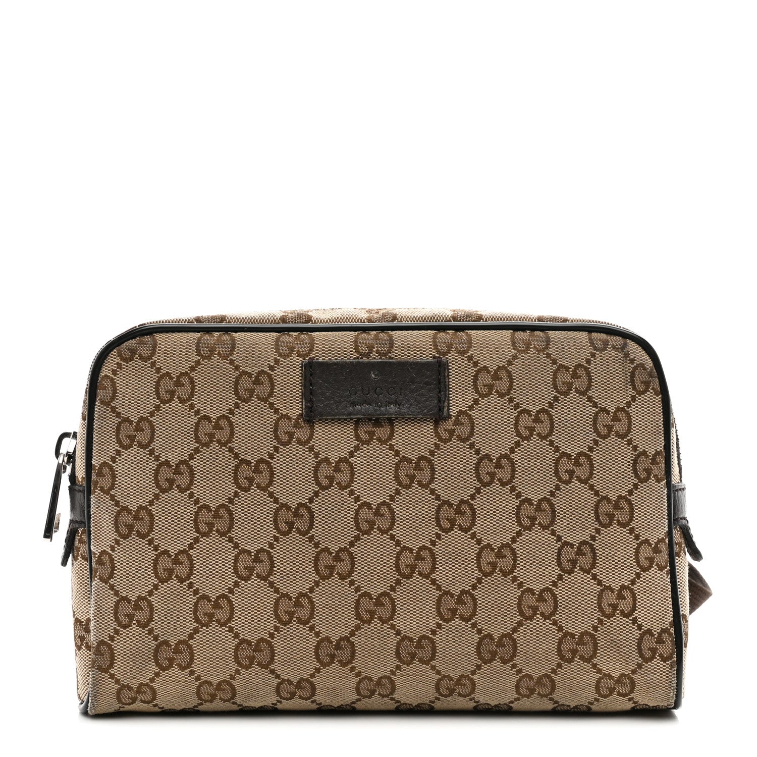 Gucci Monogram Belt Bag Dark Brown 1 of 10