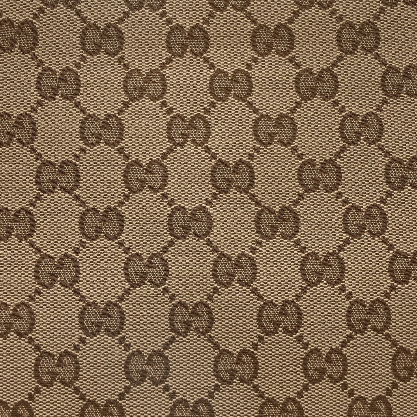GG Supreme Monogram Web Medium Totissima Shopping Tote Beige Ebony