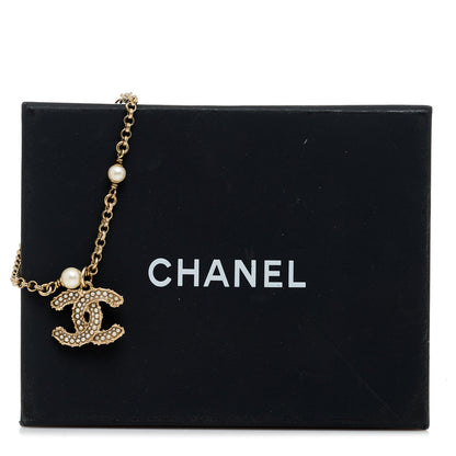 Chanel Pearl CC Bracelet Light Gold 2 of 4