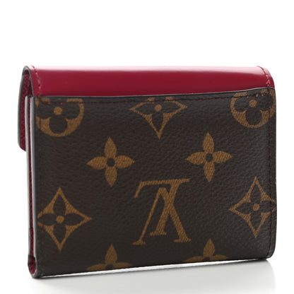 Louis Vuitton Monogram Zoe Wallet Fuchsia 3 of 9