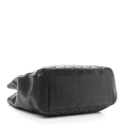 Chanel Caviar Quilted Grand Shopping Tote GST Black 4 of 19